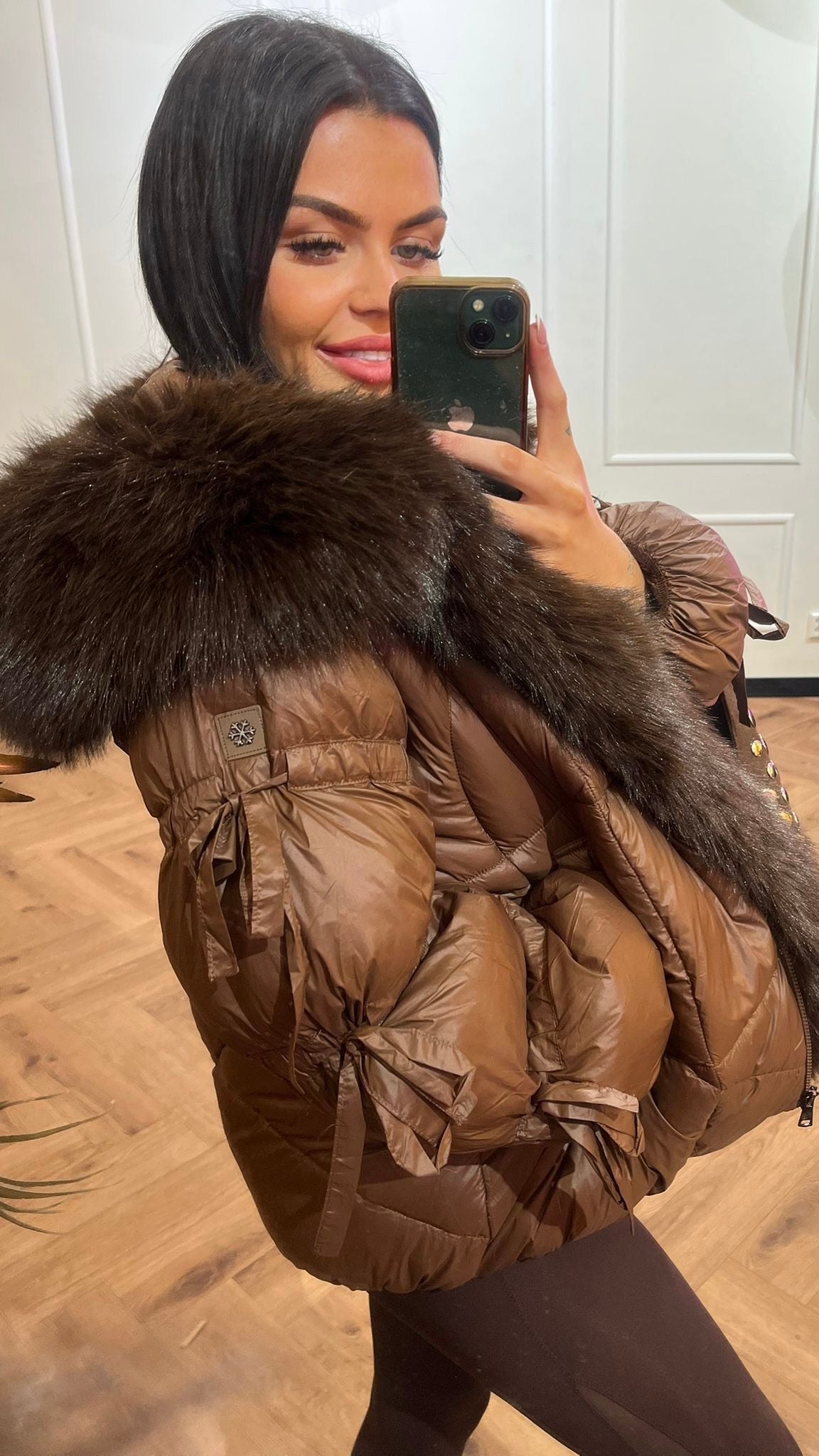 JAMILA DELUXE WINTERJACKET BROWN