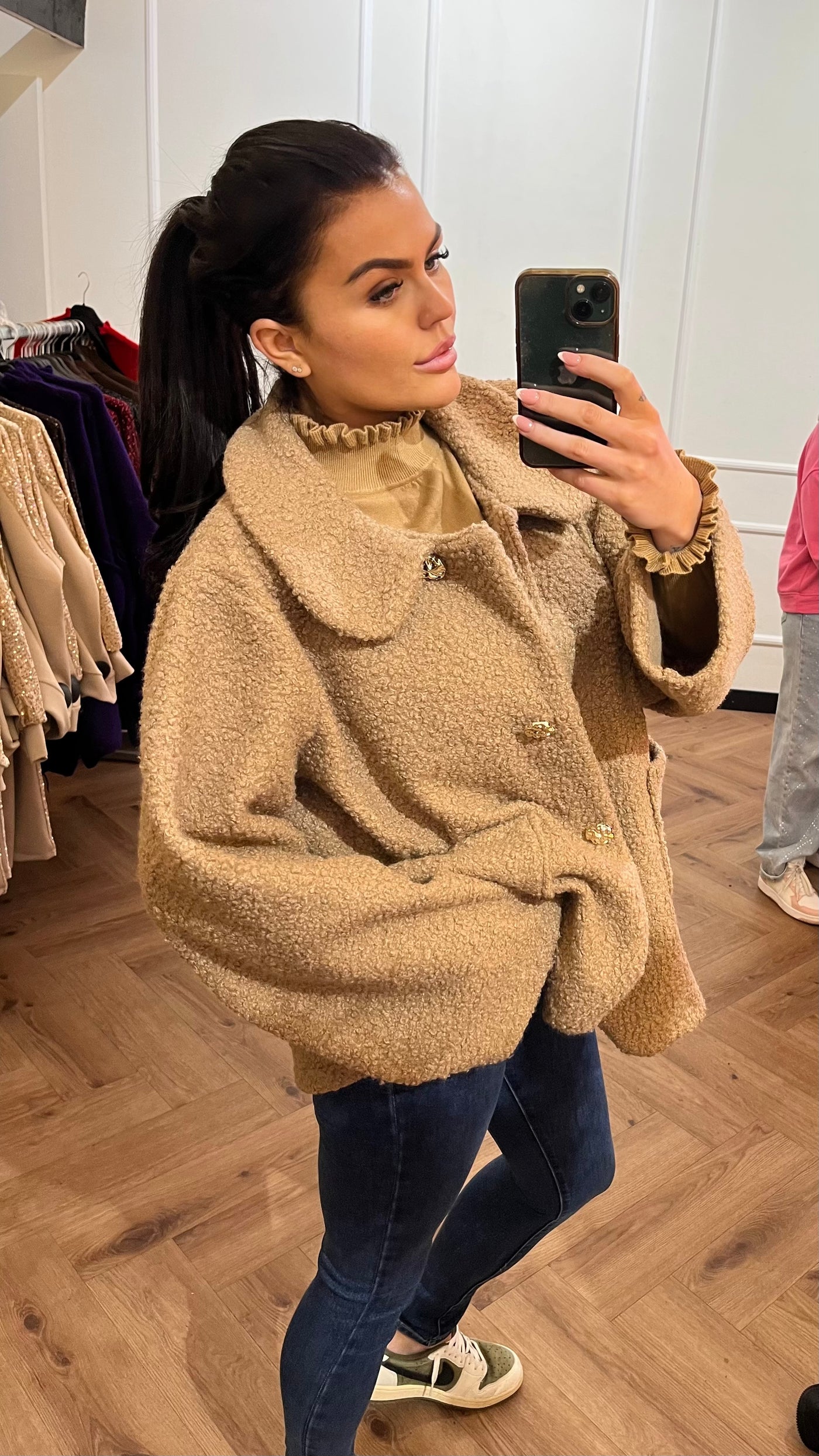 ZAIRA ACTIE JACKET CAMEL