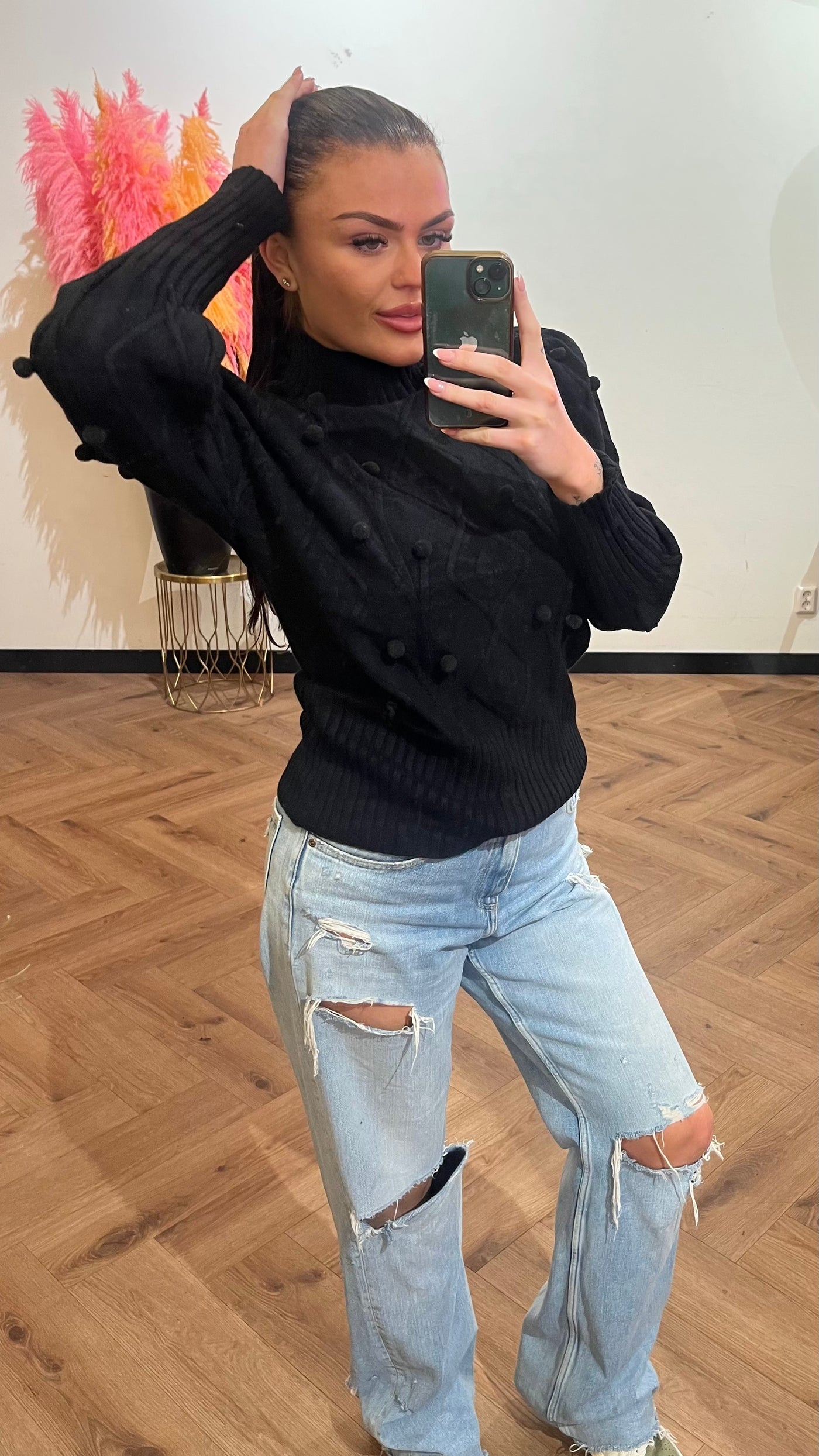 JAIVEY TOP BLACK