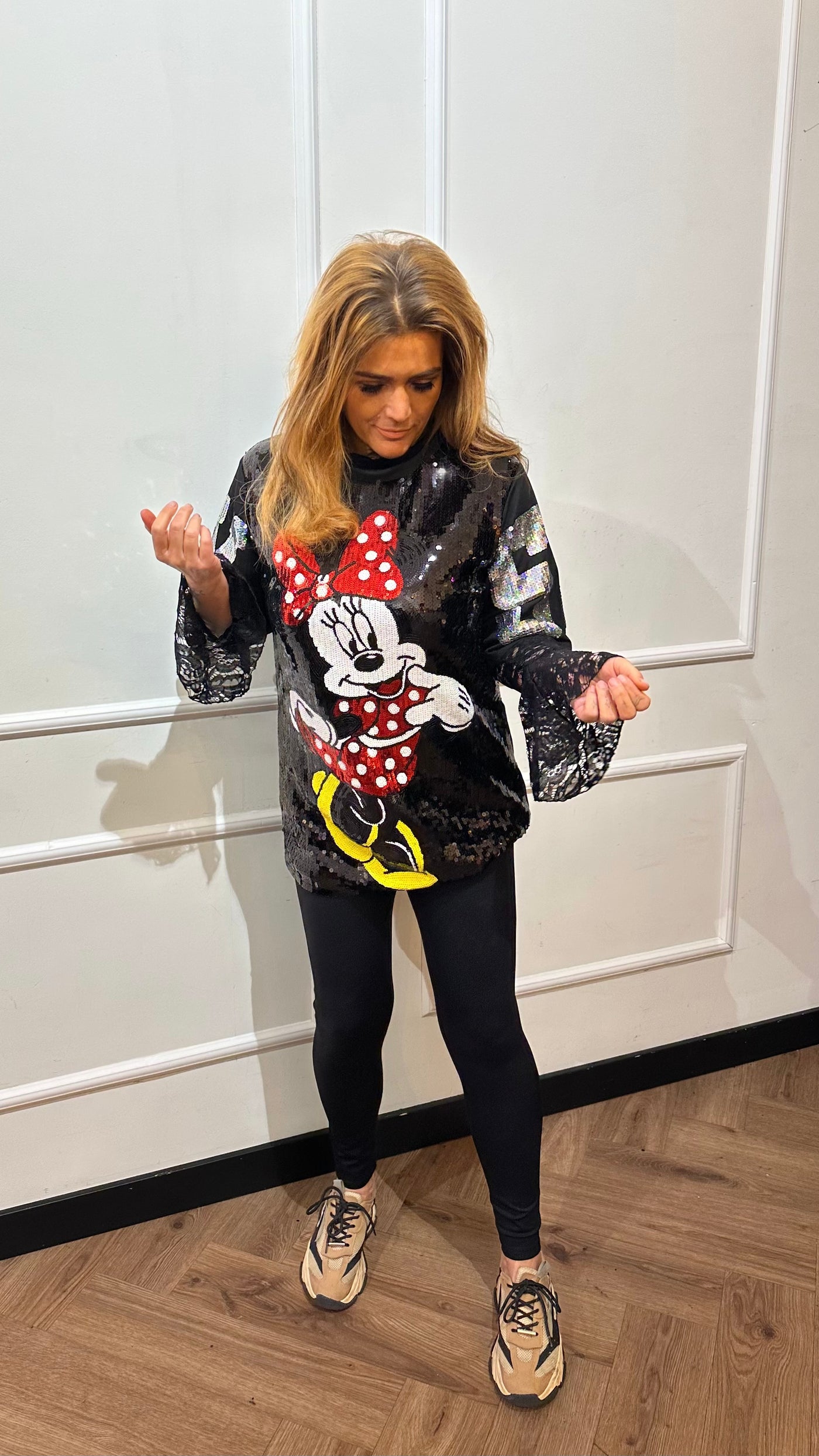 MINI GLITTER PAILLET TOP