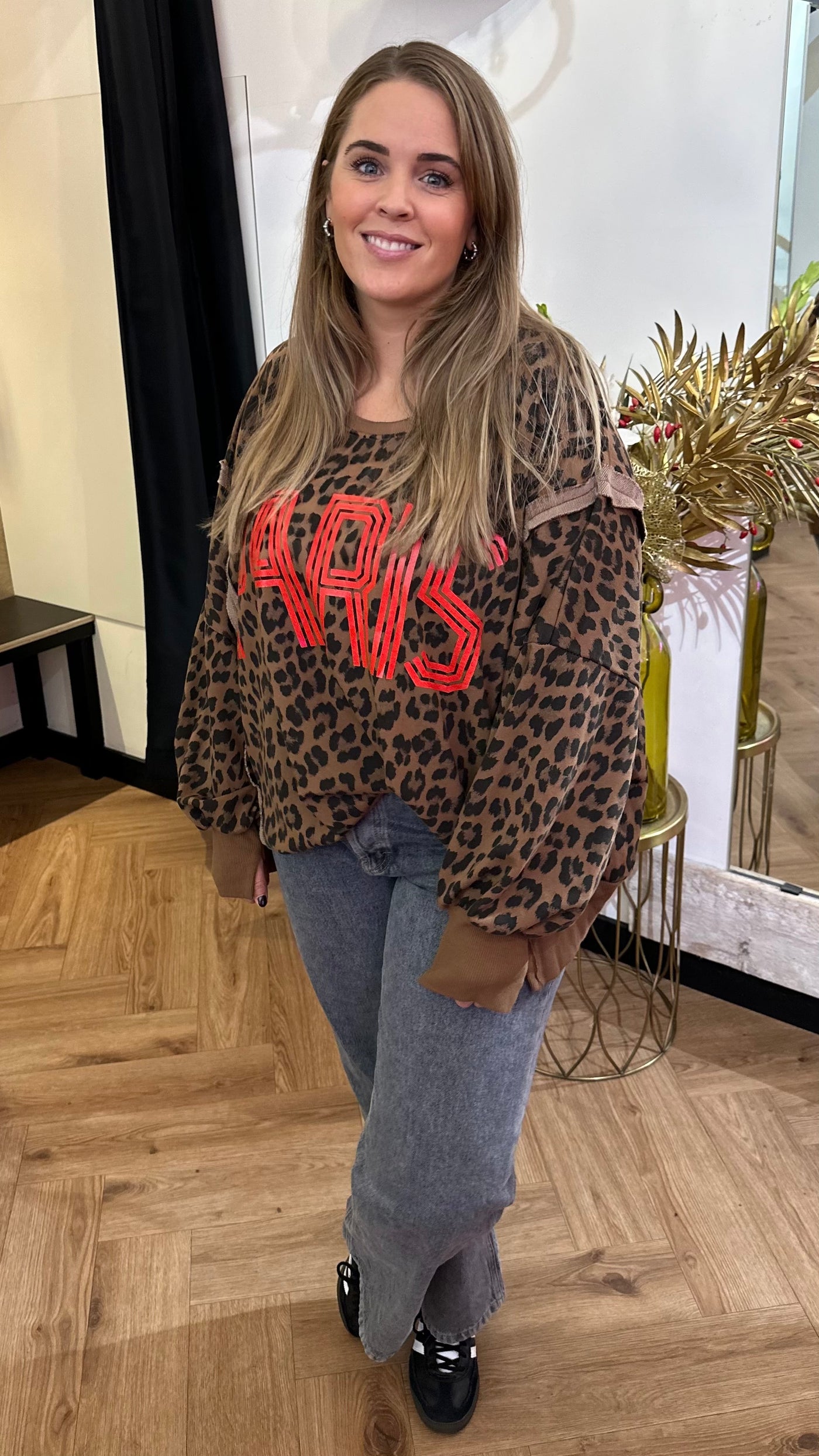 TIGER SWEATER PARIS RED