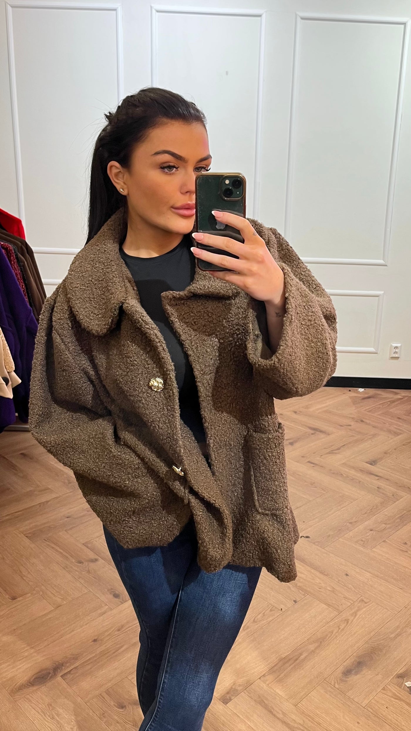 ZAIRA ACTIE JACKET TAUPE