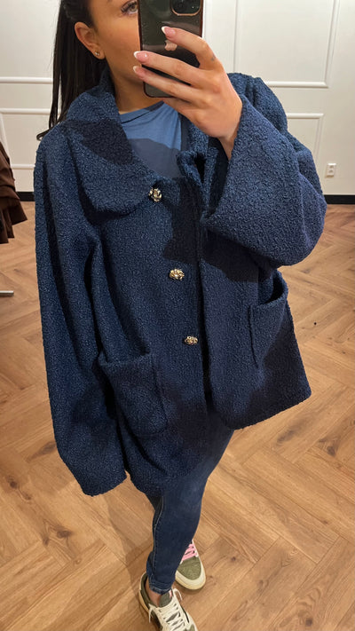 ZAIRA ACTIE JACKET BLUE