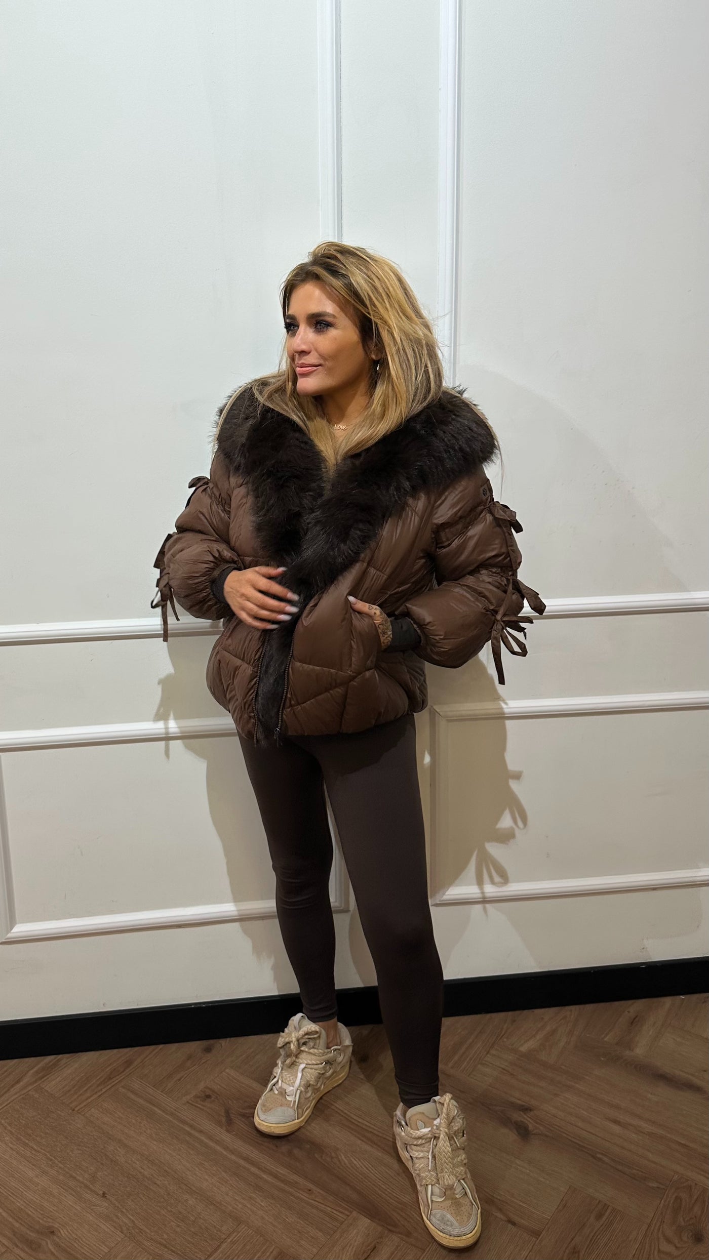 JAMILA DELUXE WINTERJACKET BROWN