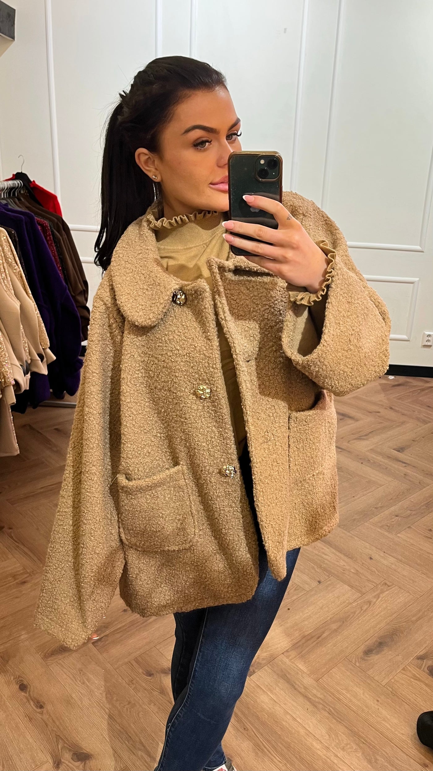 ZAIRA ACTIE JACKET CAMEL