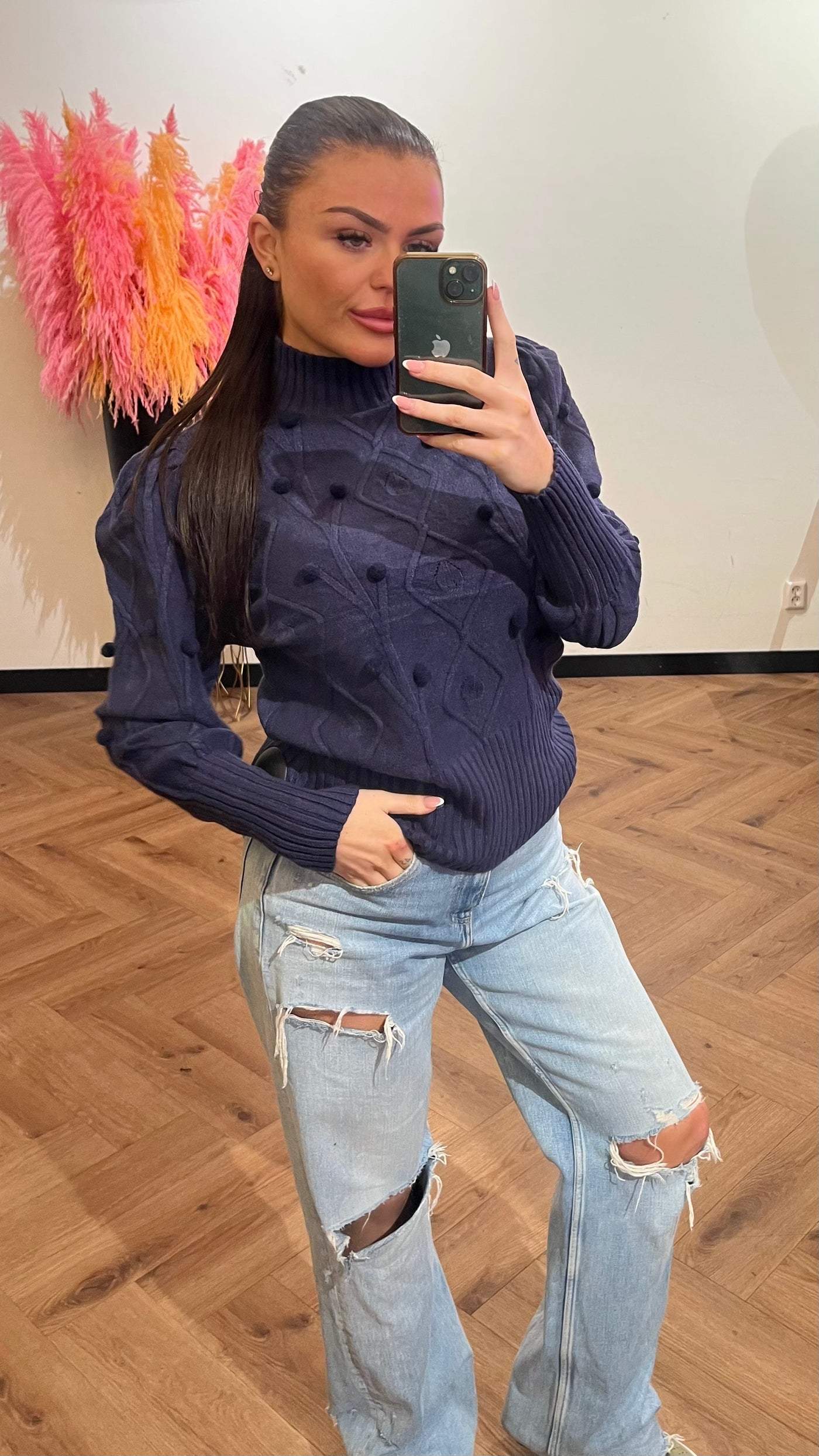 JAIVEY TOP NAVY
