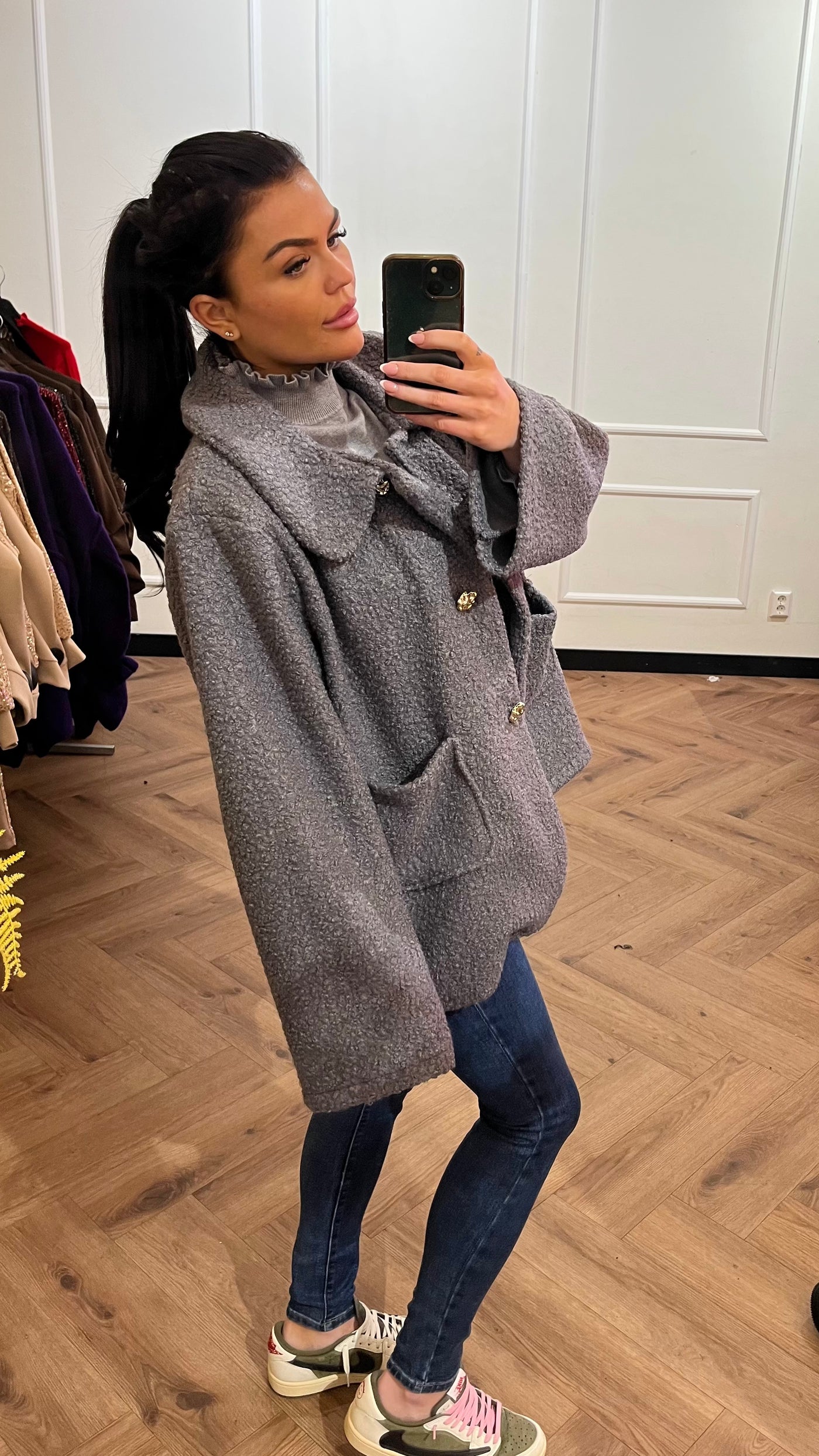 ZAIRA ACTIE JACKET GREY